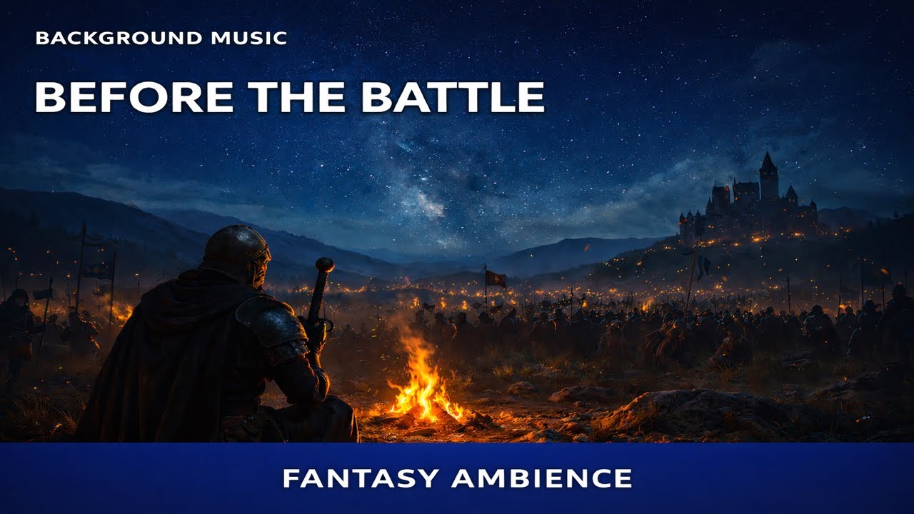 Before the Battle Background Music | Night Before the Clash – Wargaming Setup Music