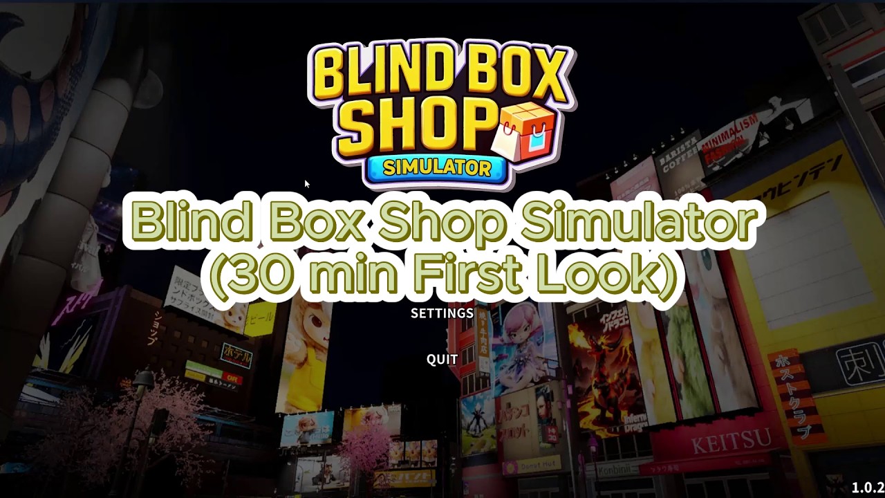 Blind Box Shop Simulator (30 min First Look)
