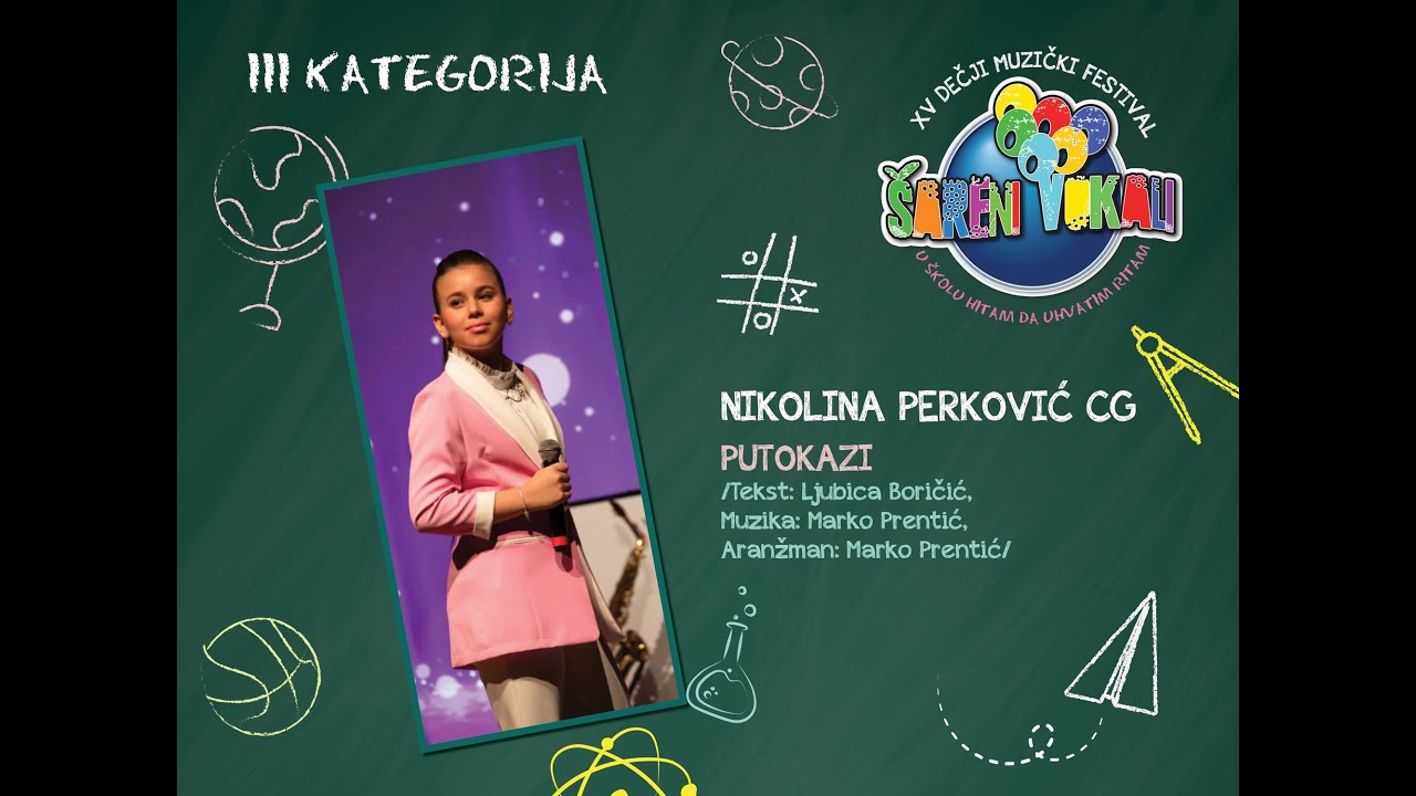 *15. FESTIVAL ŠARENI VOKALI 2025. - Nikolina Perković / Putokazi