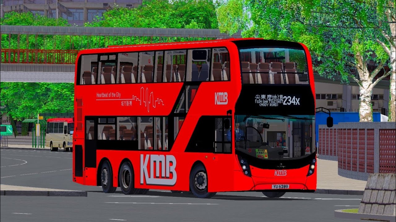 [TRACK IR] [YU6289 addon] [800 Subs Gift] Omsi 2 KMB 234X 灣景花園➜尖東(麼地道)