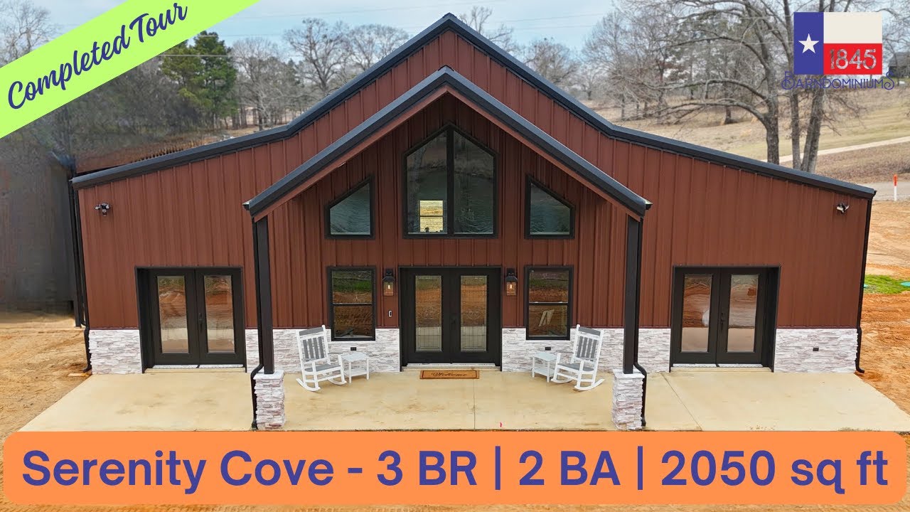 Rustic Charm Meets Modern Design: This Custom Barndominium is a MUST SEE!