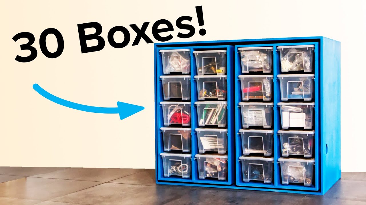 Storage cabinet with Hidden Layer