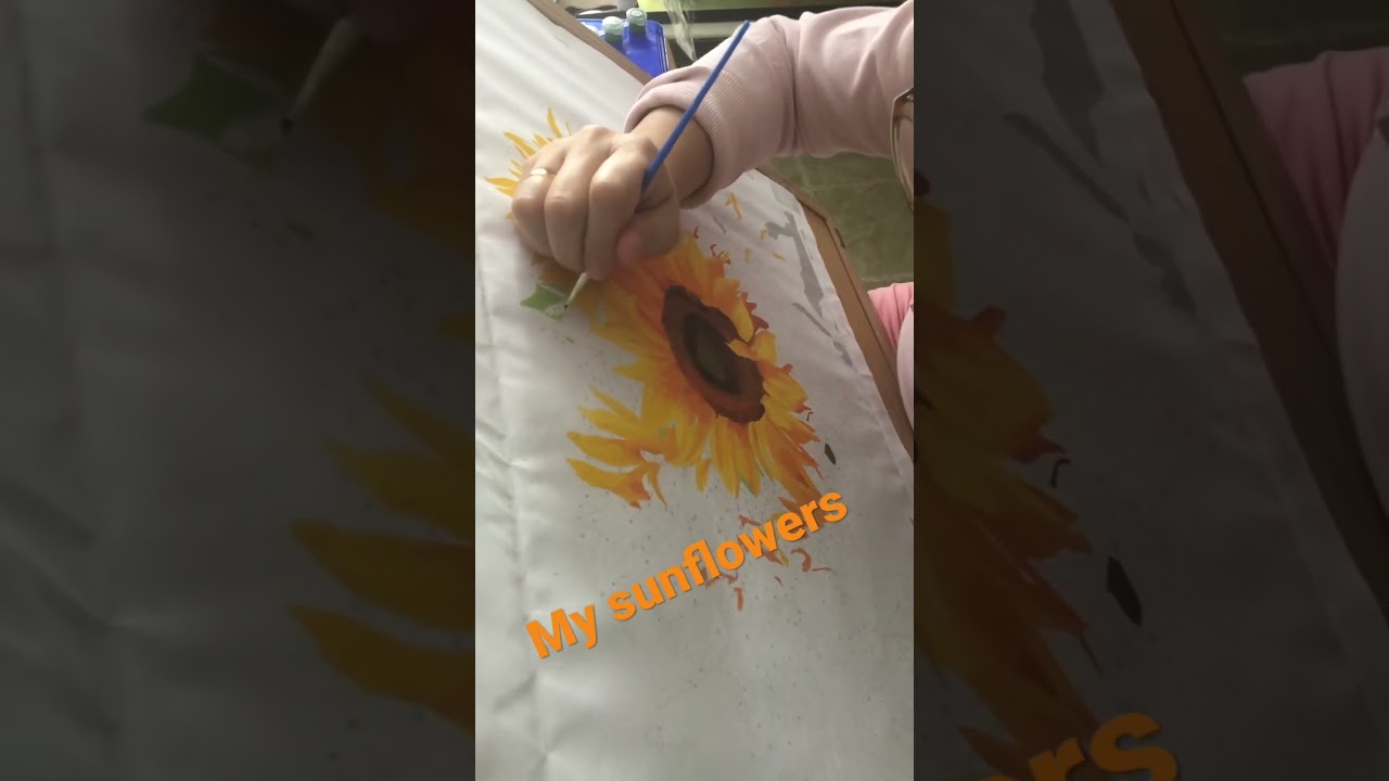 My sunflower painting. 