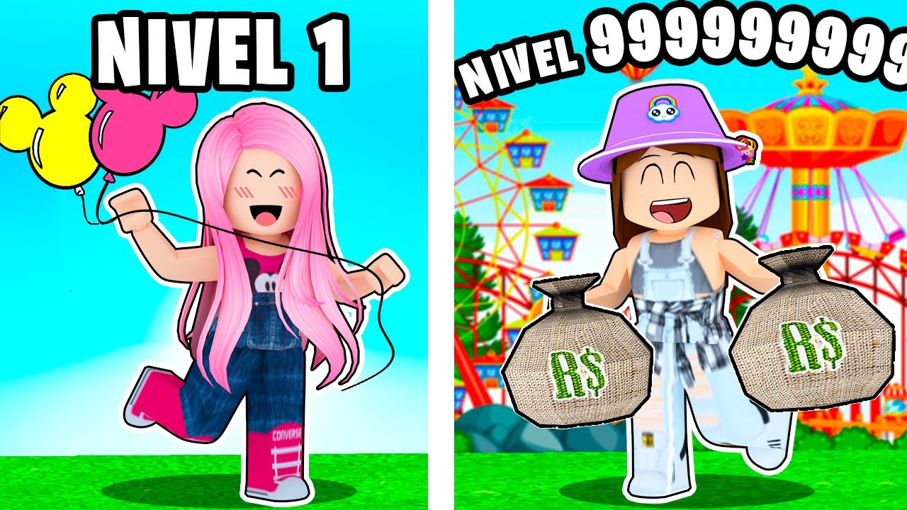VIREI DONA DE UM PARQUE DE DIVERSÕES (Roblox Theme Park Tycoon 2)