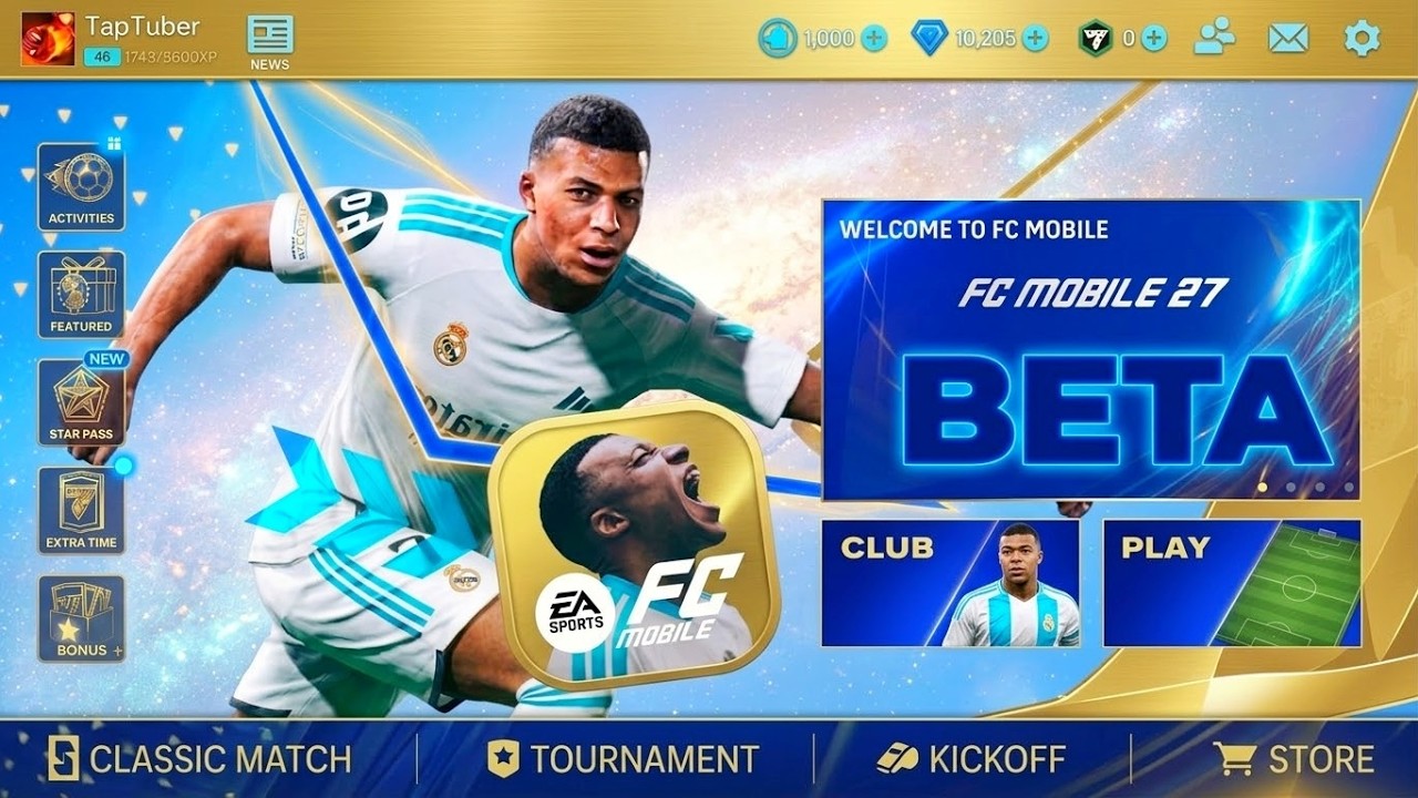 FC 27 BETA MOBILE ( FOR ANDROID ) FC MOBILE 27 CLASSIC CUP NATIONAL - EA FC 2027 UPDATE FIFA16