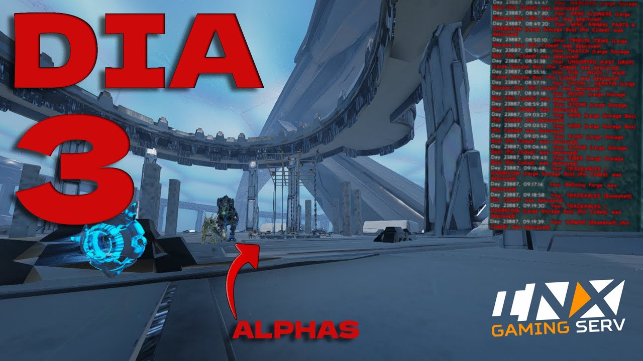 LOS ALPHAS DEL SERVERIDOR MAS POPULAR DE ARK ME RAIDEA