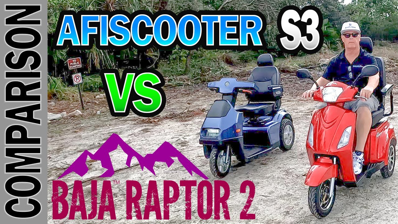 ⚖️Unbiased Comparison of The Afiscooter S3 VS The Baja Raptor 2