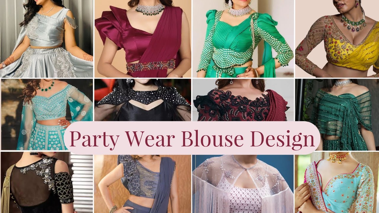 New &Trendy Party Wear Blouse Designs 2024 | Party Wear Blouse Design | Blouse For Party Wear