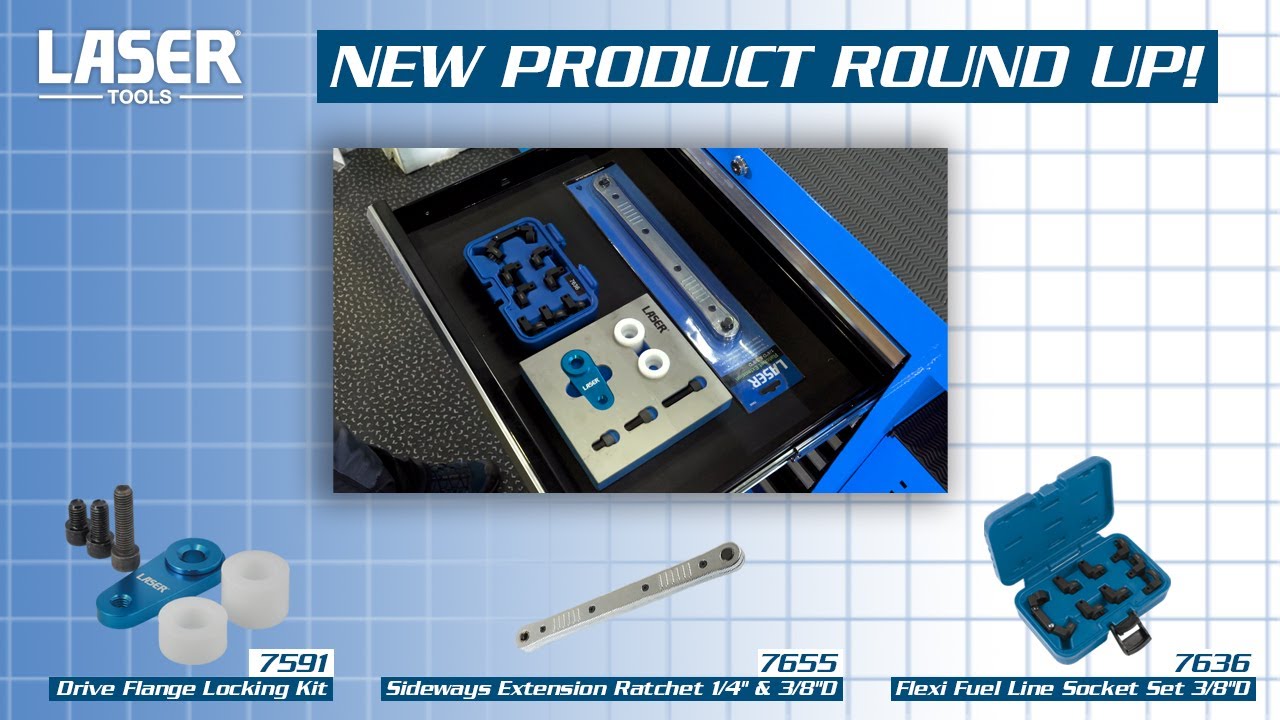 7636, 7655, 7591 | Laser Tools New Product Round Up
