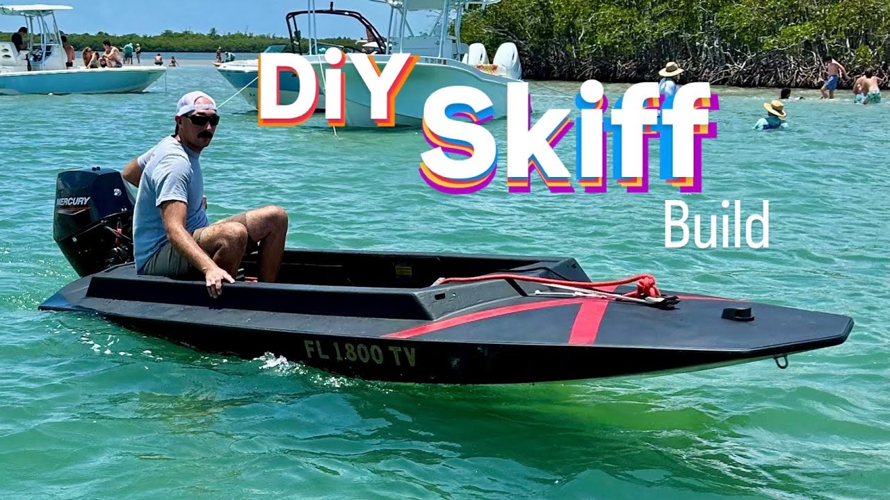 2 Skiffs 1 Video : DIY Fiberglass Skiff Boat Build