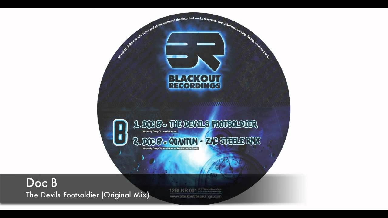 Hard Trance - Doc B - The Devils Footsoldier (Blackout Recordings)