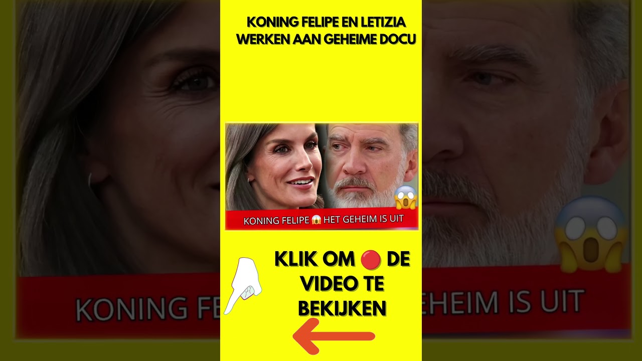KONING FELIPE EN LETIZIA WERKEN AAN GEHEIME DOCU