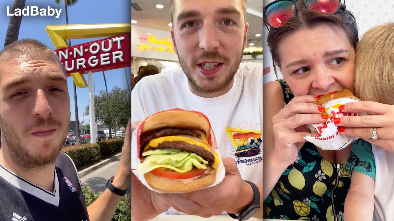 When Mum & Dad go to In-N-Out Burger 🍔🇺🇸