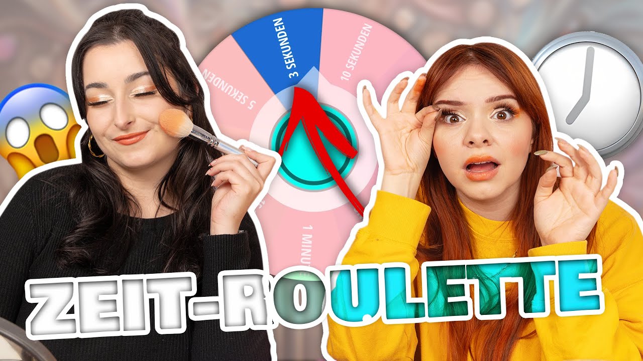 Wir spielen MAKE UP ROULETTE auf Zeit (und es ist SO UNFAIR)