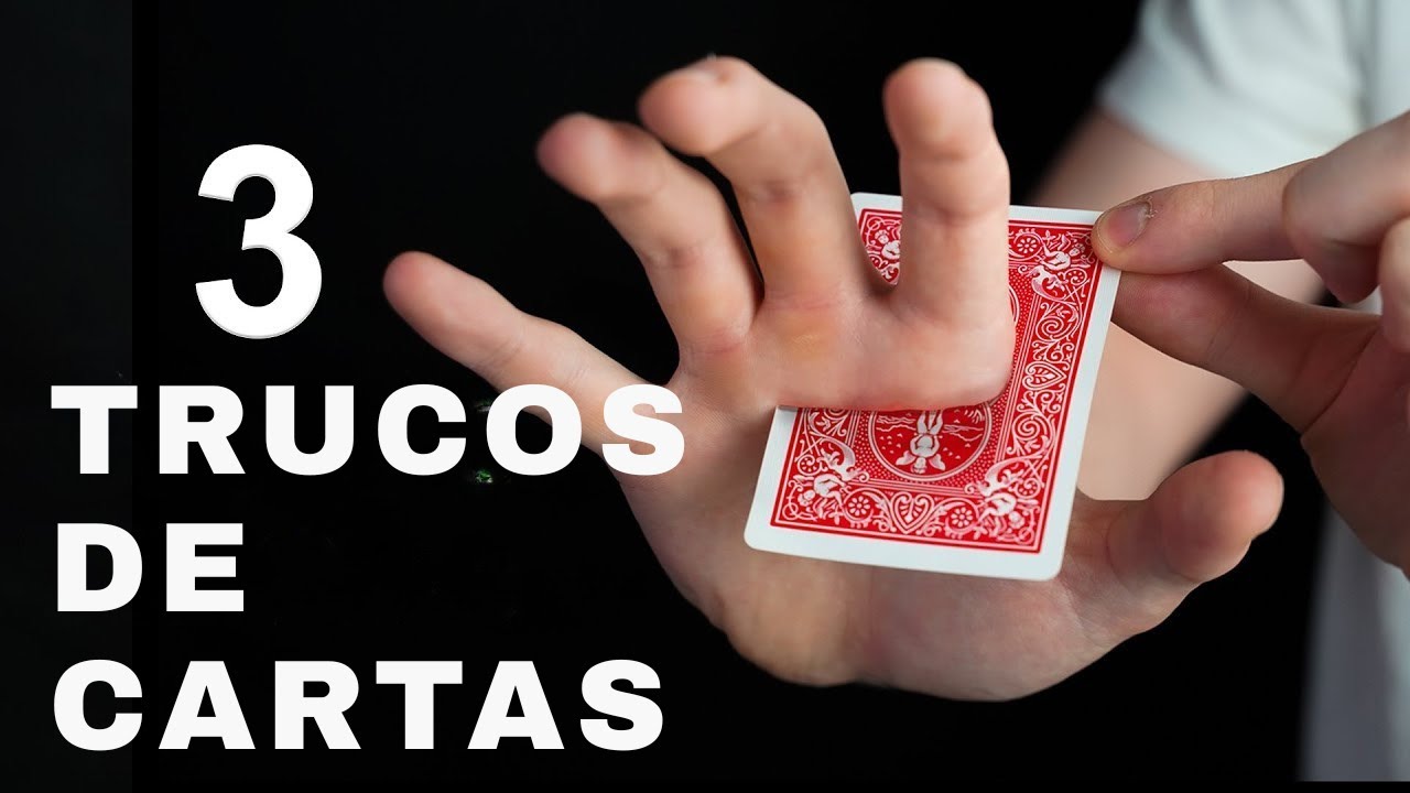 3 TRUCOS de CARTAS VISUALES que CUALQUIERA puede HACER | REVELADO