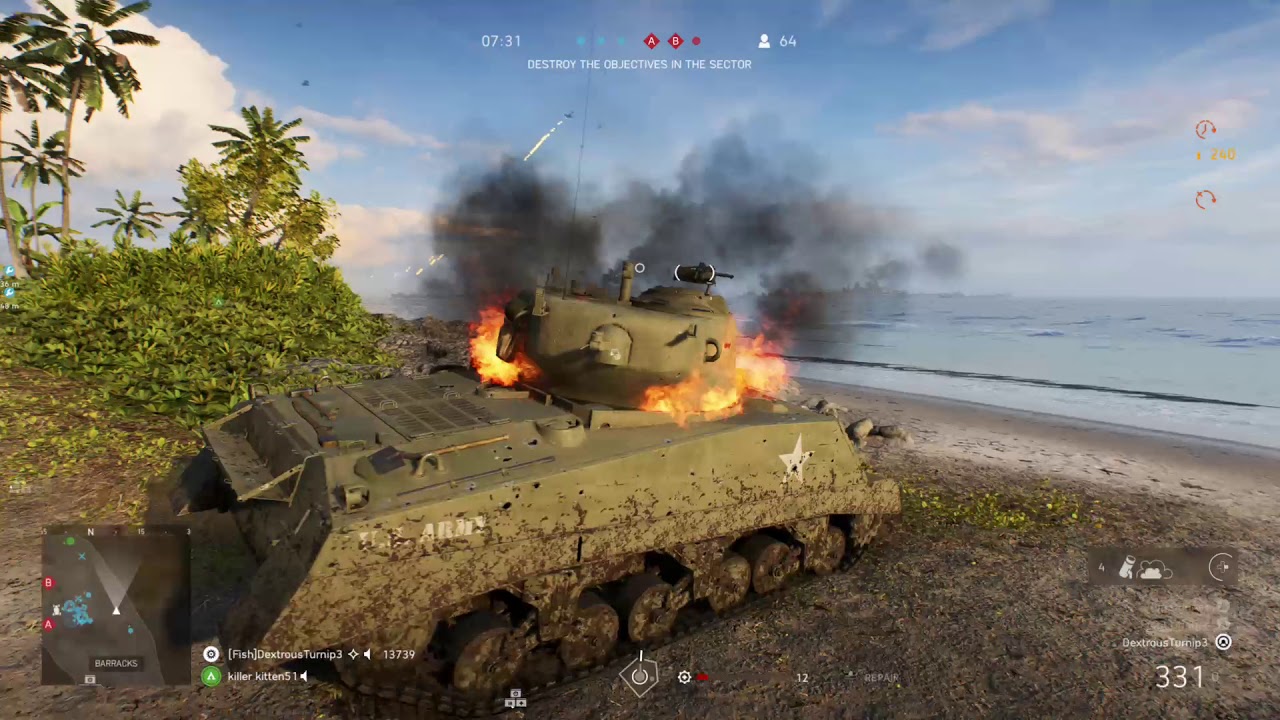 Battlefield™ V Gameplay (No Commentary) Wake Island