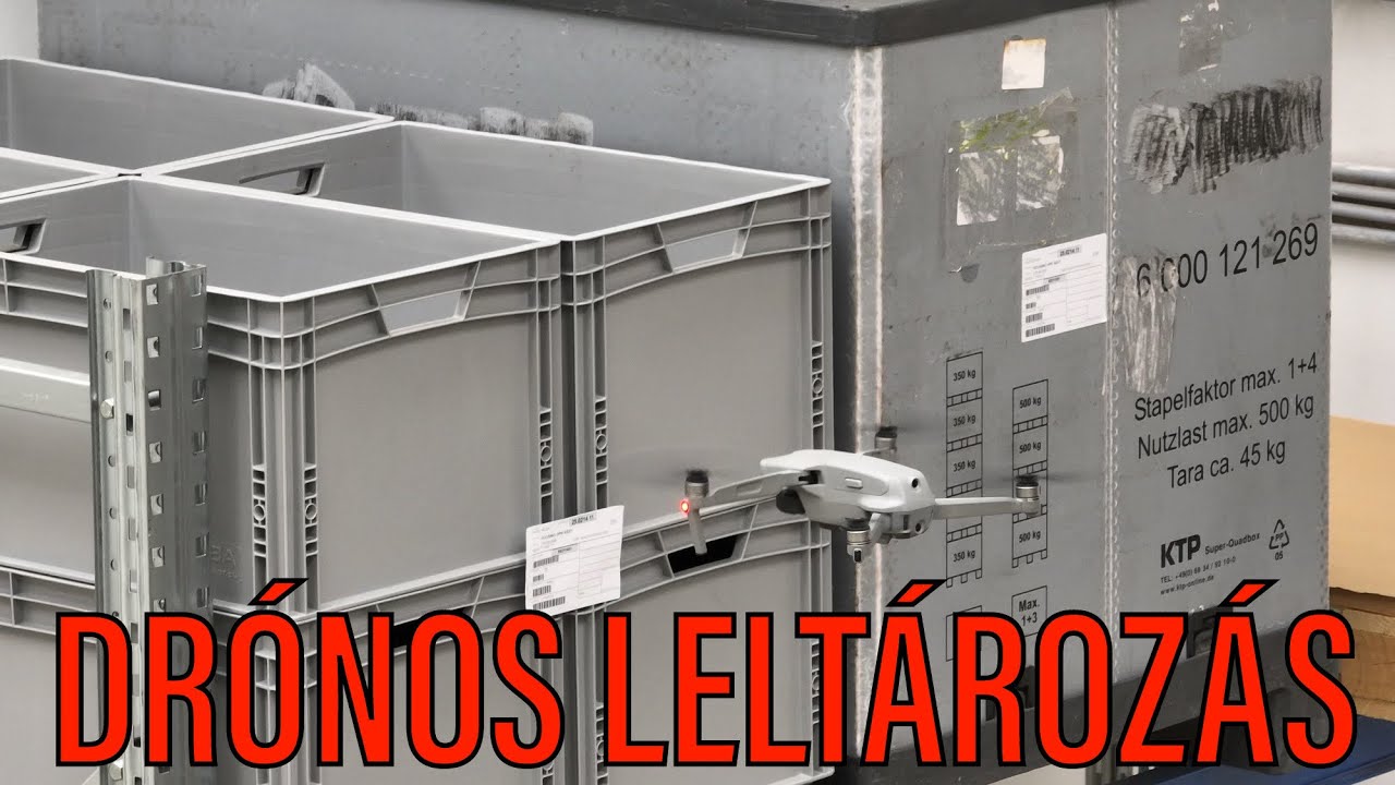 Lehet leltározni Drónnal? - Drone Hungary - Drón teszt