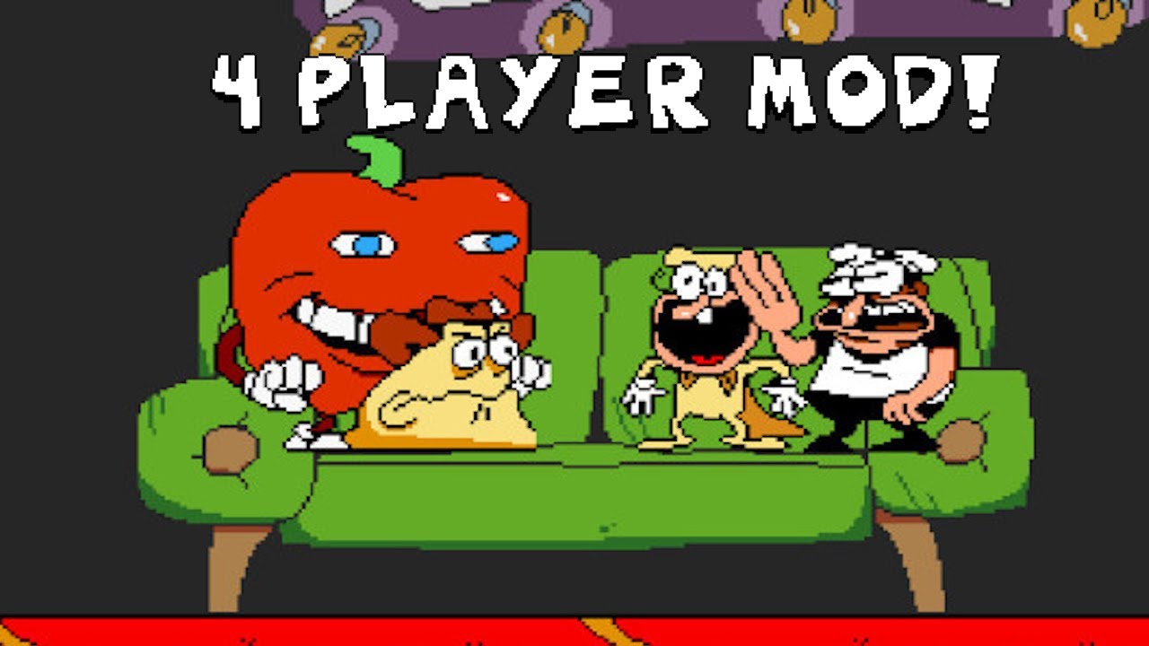 Pizza Tower 4 Player mod (WIP)