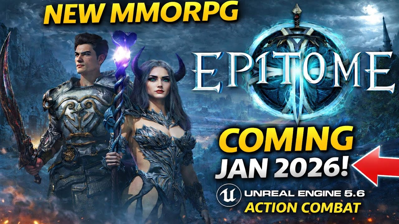 Совершенно новая MMORPG, Epitome (запуск в январе 2026 года)