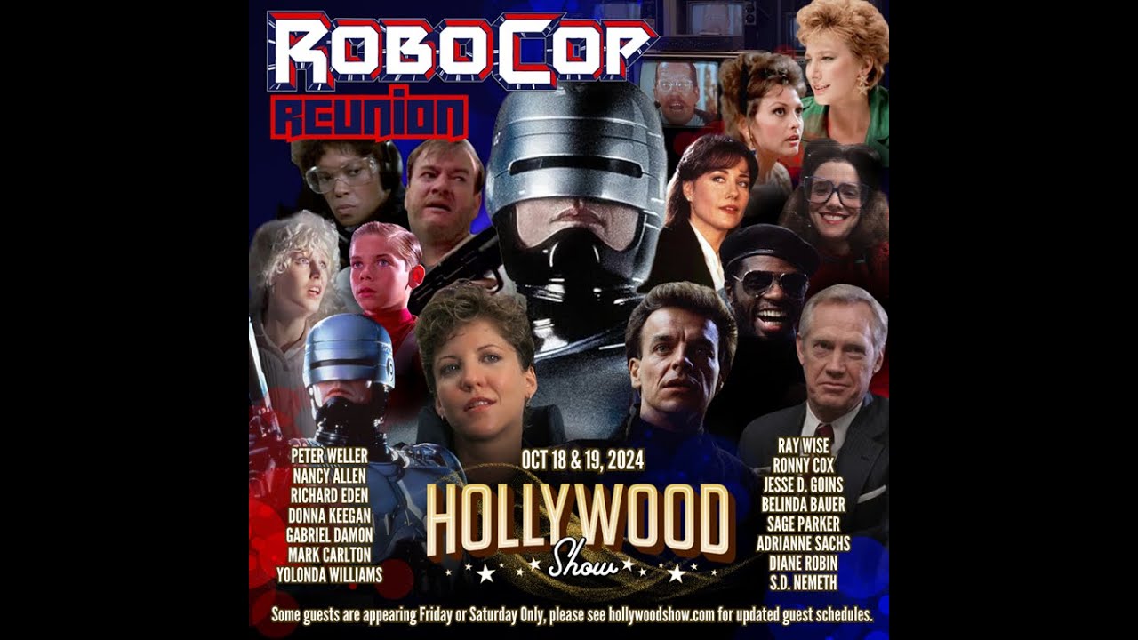 Robocop Reunion at The Hollywood Show!!!