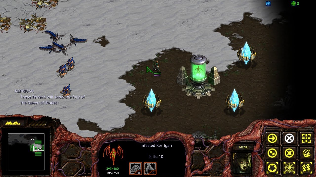 StarCraft: Remastered (Race Swapped) Secret Bonus Mission - Dark Origin (Zerg)