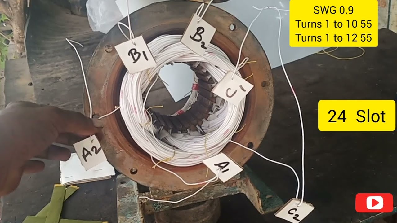 openwell submersible motor full winding connection+ diagram தமிழில் Part 1 link👇👇👇