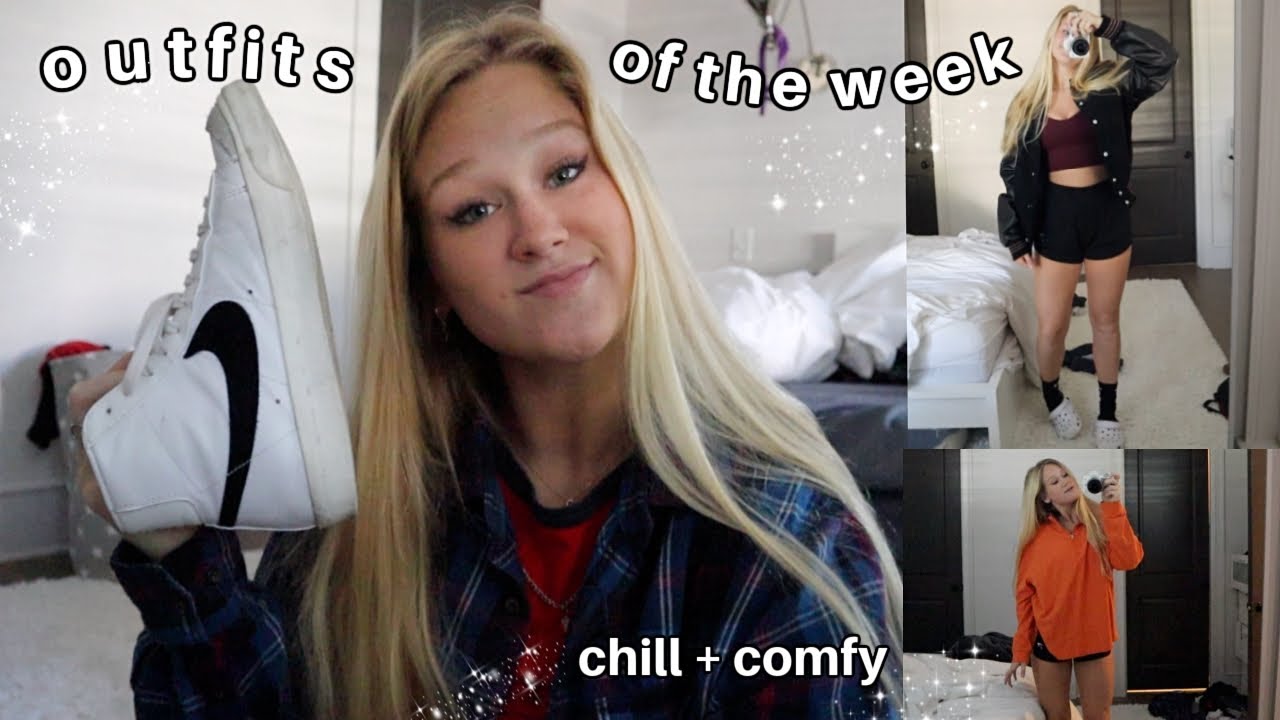 what i actually wear to school... (outfits of the week!)