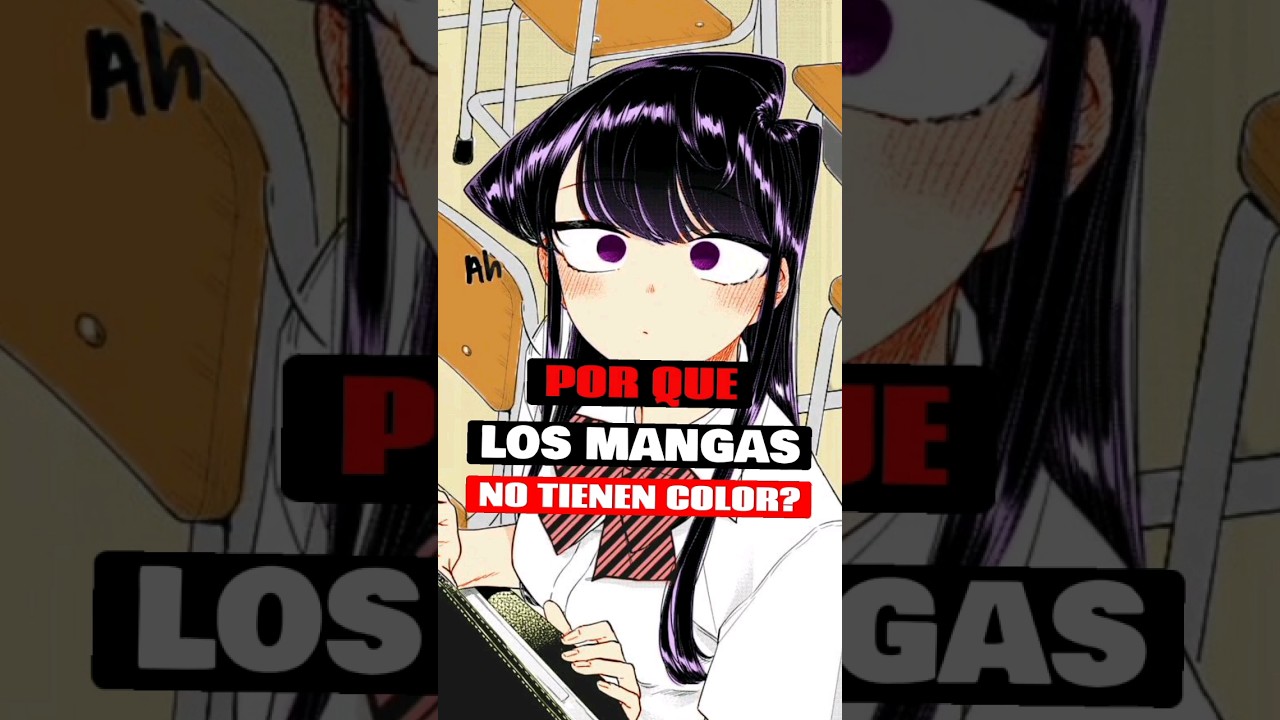 Los MANGAS JAMAS podr&aacute;n TENER COLOR #anime #manga #japon #datoscuriosos
