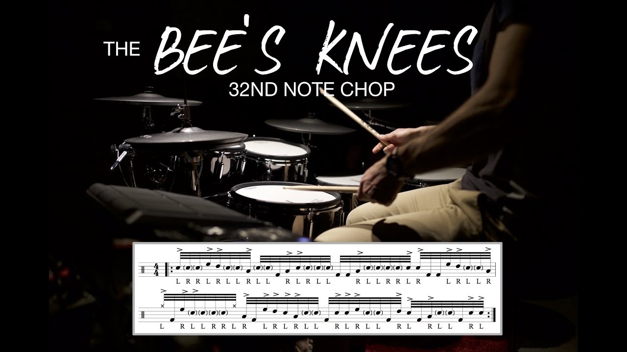 The 'Bee's Knees' 32nd Note Gospel Chop - Advanced Drum Lesson by Nick Bukey + Online Course Launch