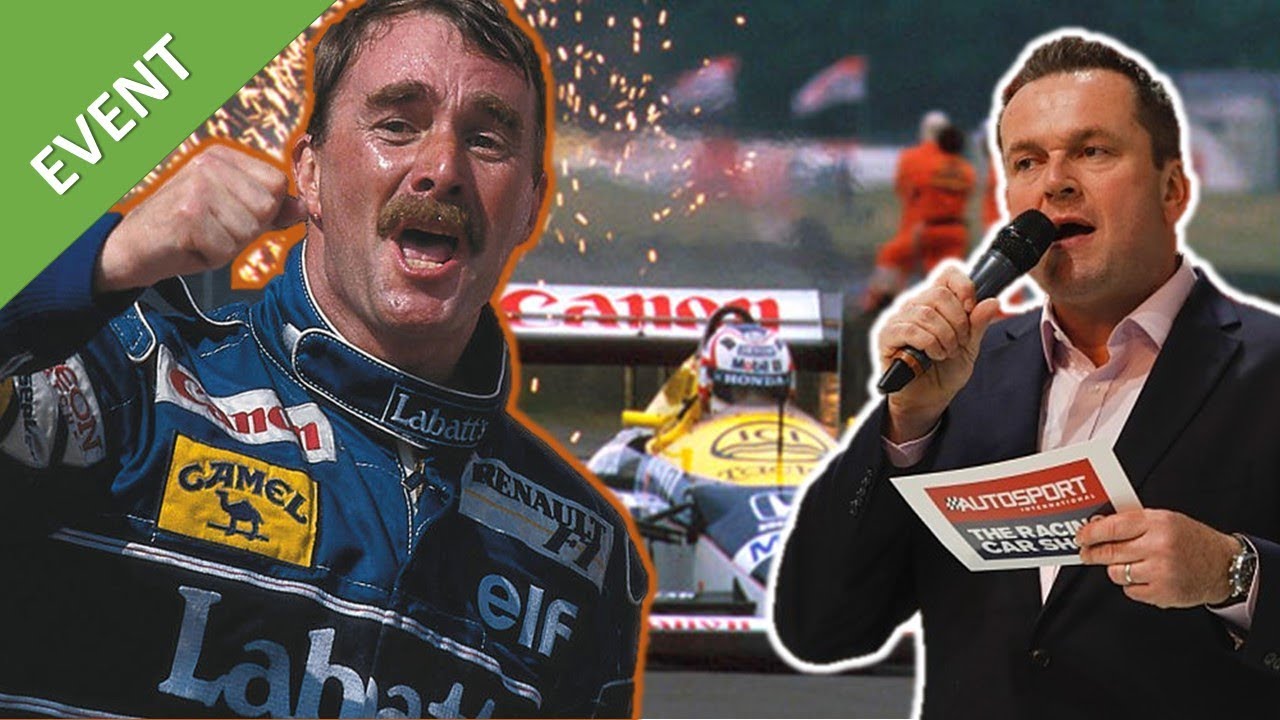 CRASHES AND FUNNY STORIES with Nigel Mansell and Henry Hope Frost