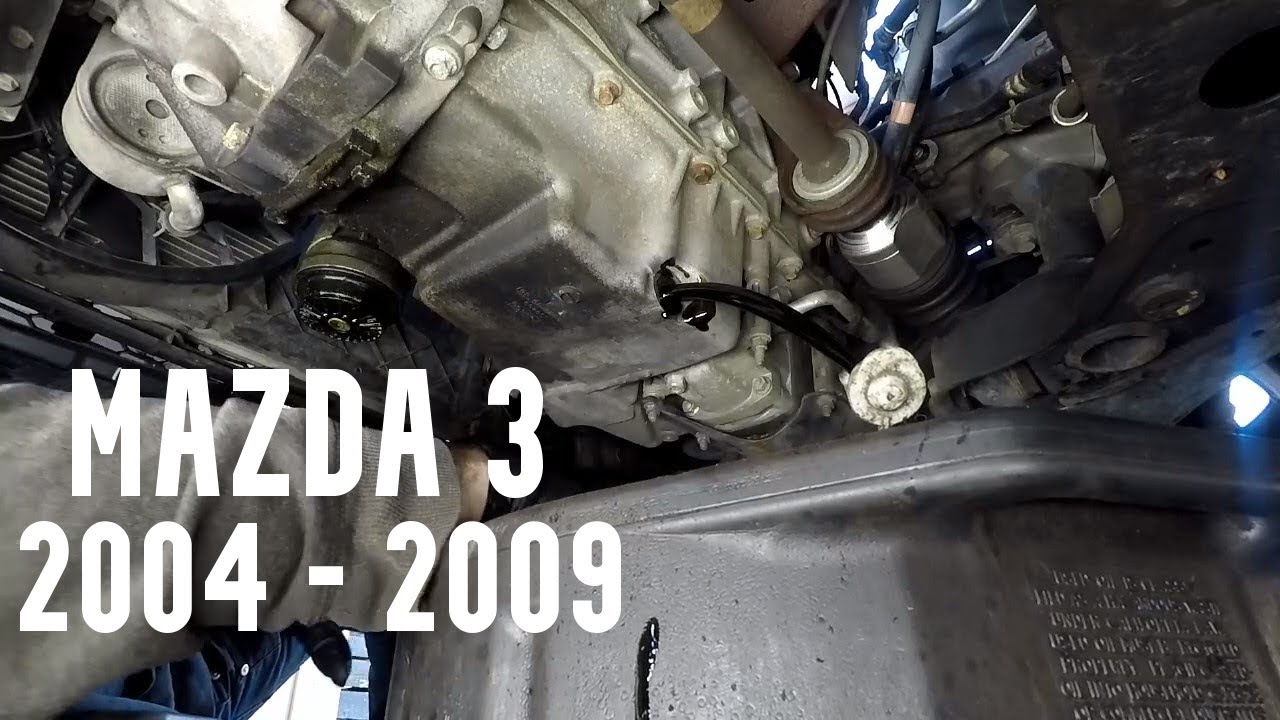 2004-2009 Mazda 3 Oil Change