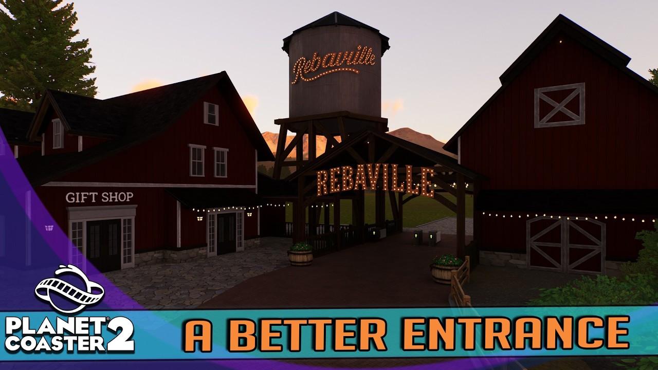 Let's Try this Again! Introducing.. Rebaville! My New Planet Coaster 2 Park!