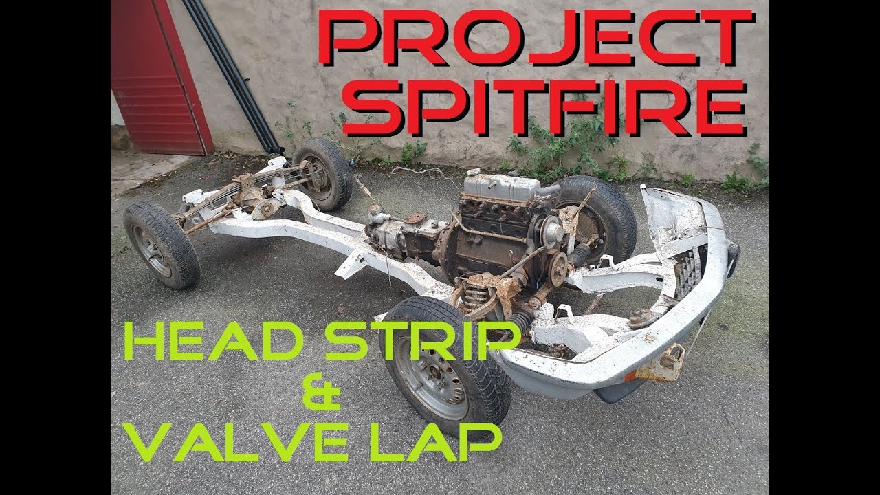 Triumph Spitfire | Amateur Restoration | Part 8 - Head Strip & Valve Polishing