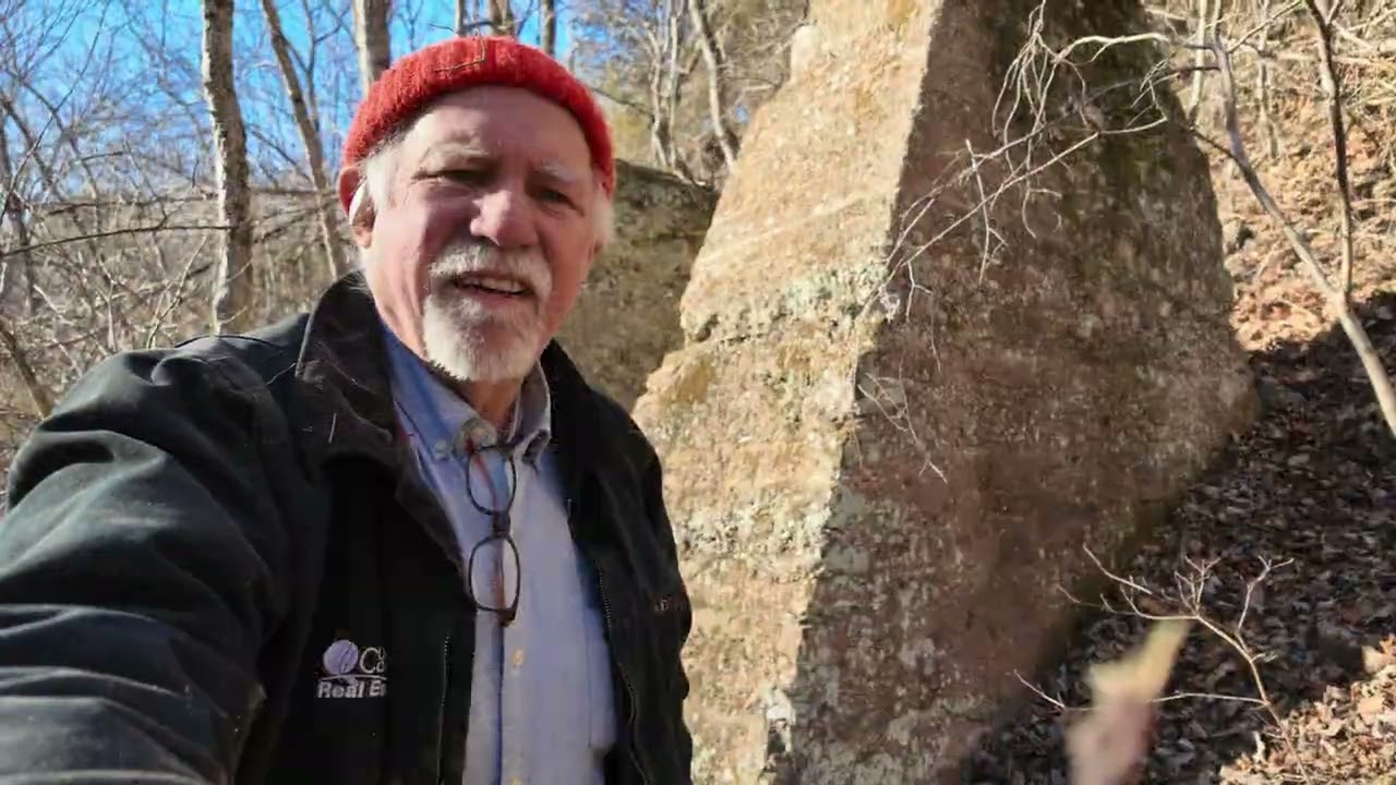 Mining relics in Arkansas Ozarks . A glimpse at a remote historic location that is for sale