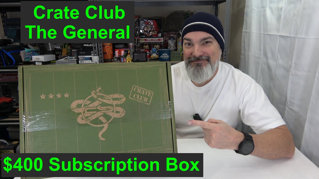 Crate Club, подписка на подарочные наборы. Октябрь 2023 г.