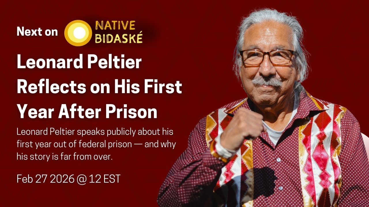 Native Bidaské: Leonard Peltier Reflects on His First Year After Prison
