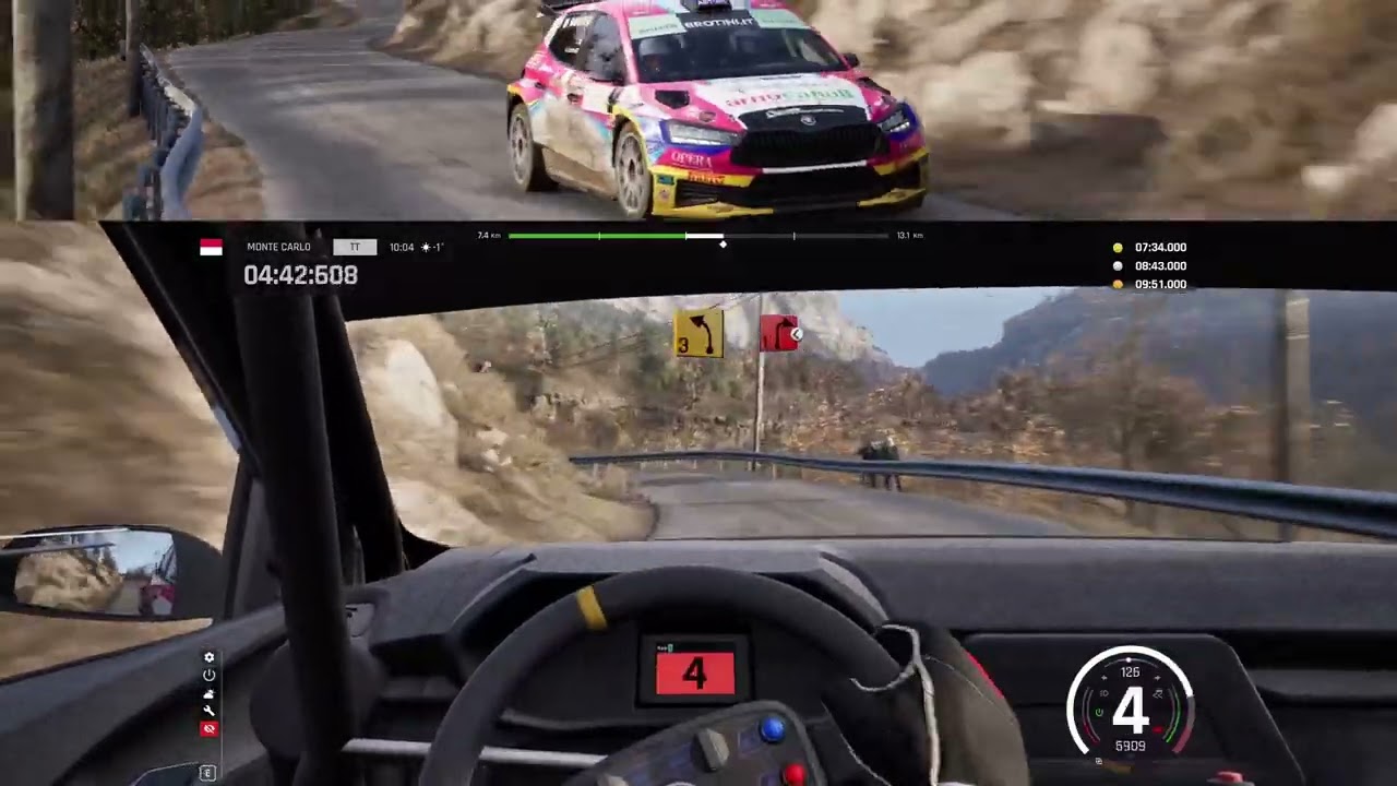 Assetto Corsa Rally Discover Sisteron Sisteron Complete Sisteron - St Geniez Fabia RS Rally2