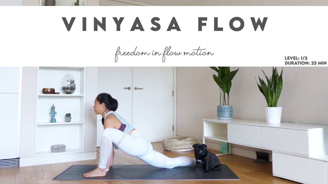 25-Min Intermediate Vinyasa Flow | Freedom in Flow Motion | Lydia Lim Yoga