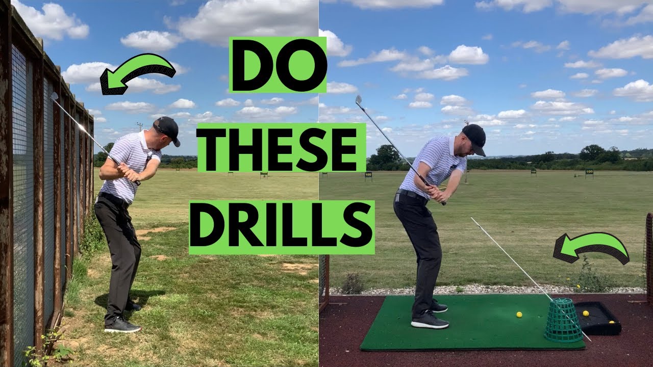 FIX YOUR OVER THE TOP GOLF SWING! 2 drills to eliminate your over the top move (guaranteed)