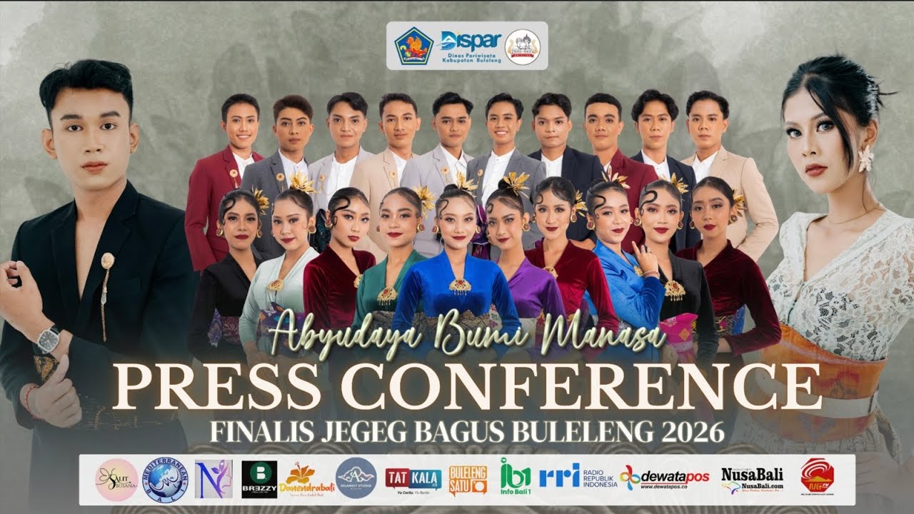Press Conference Finalis Jegeg Bagus Buleleng 2026 