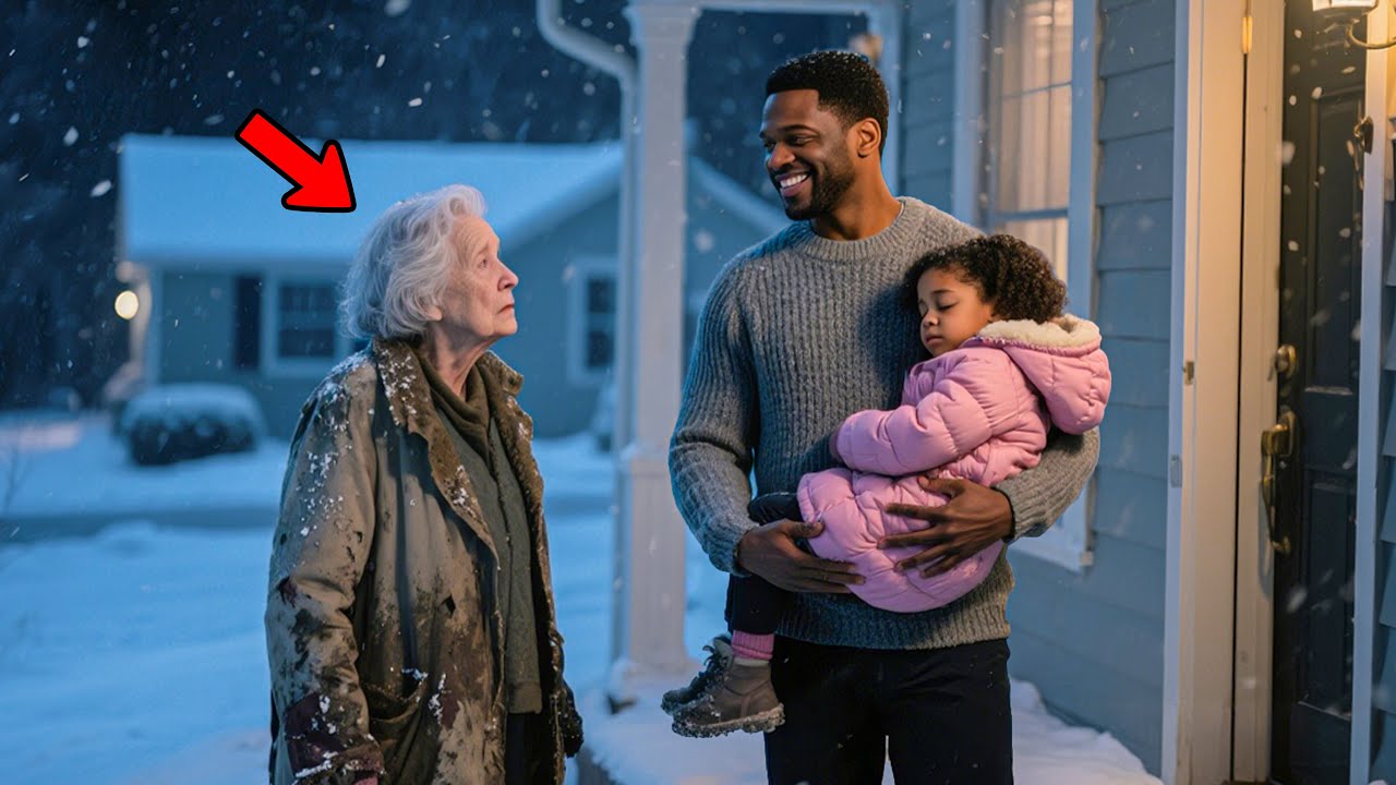 Lost Elderly Woman Strays to a Struggling Single Black Dad’s Door, He Lets Her Stay the Night and…