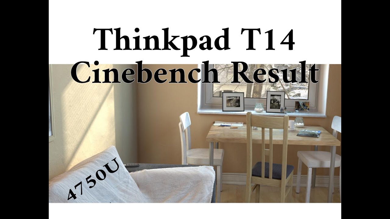 Thinkpad T14 #6 T14 amd 4750u Cinebench R20 (2)