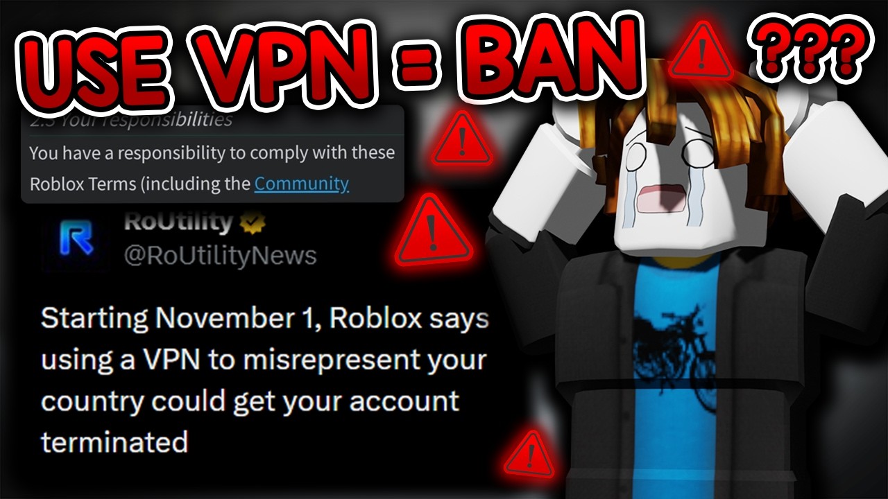 Не нарушайте новые Условия использования Roblox...