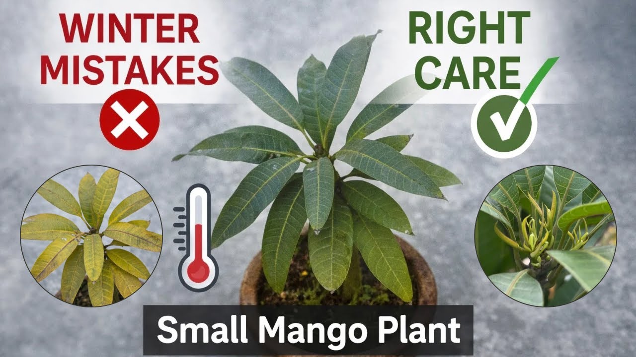 सर्दियों में छोटा आम का पौधा क्यों खराब होता है? Stop Killing Small Mango Plants in Winter