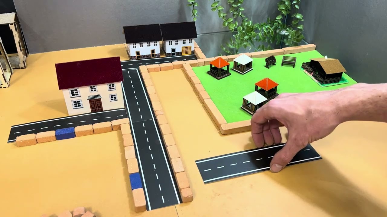 Most Satisfying Miniature City Build with Tiny Bricks🌇