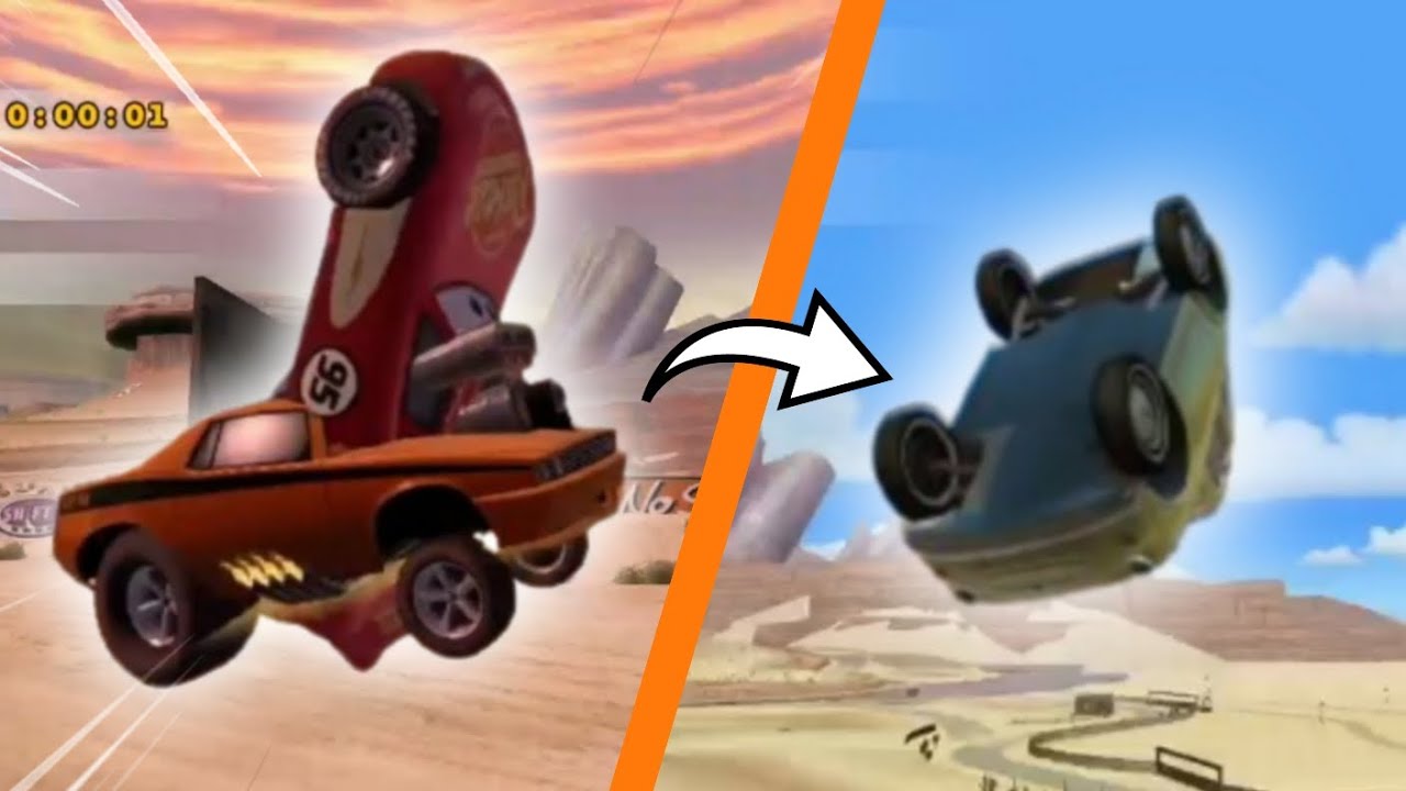 El Juego de Cars Donde te Puedes Chocar Bien Chistoso XD