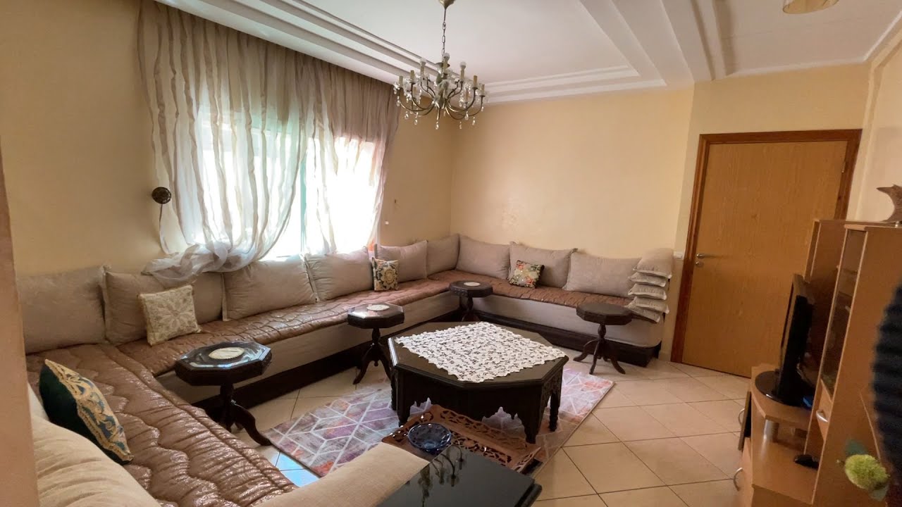 appartement casablanca شقق للبيع في الدار البيضاء 84 متر ببلفيدير قرب مول تاشفين ، 2 غرف وصالون