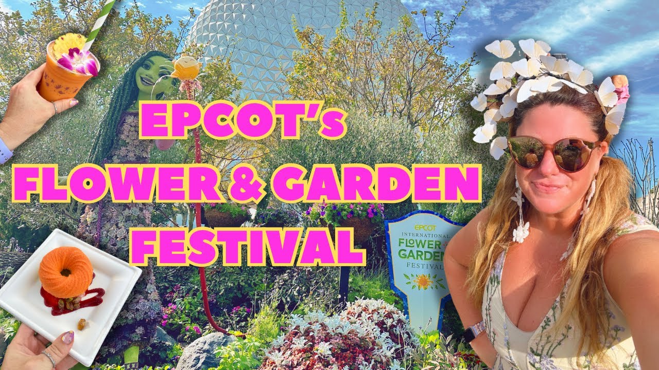 Epcot’s Flower & Garden Festival Opening Day 2024 - food, gardens, topiaries, concert, merch & more!