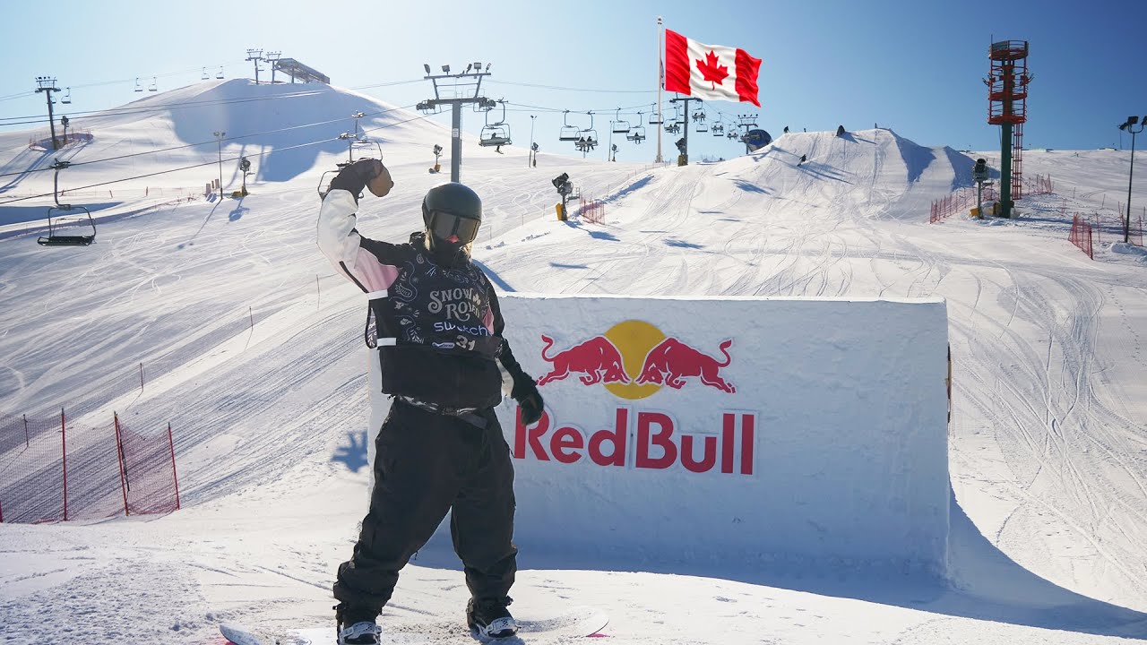 Competing in Canada's biggest snowboard contest