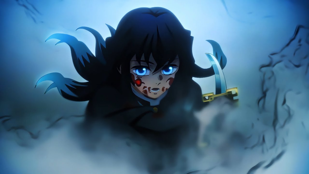THIS IS 4K ANIME (Mist Hashira Muichiro Tokito)